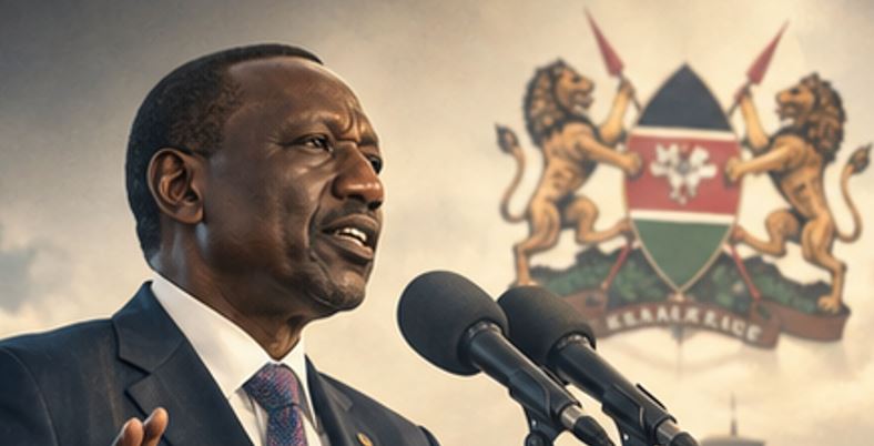 William Ruto versione AI